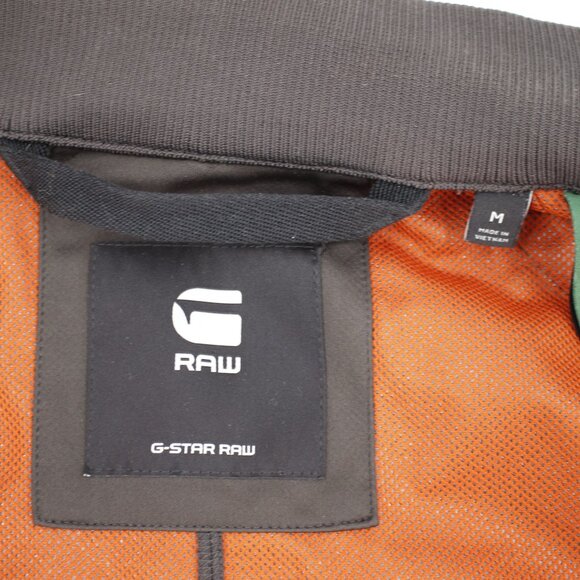 G-Star Raw Jacket Men's Medium Haworx Bomber Full Zip cargo Pockets green - Picture 11 of 15